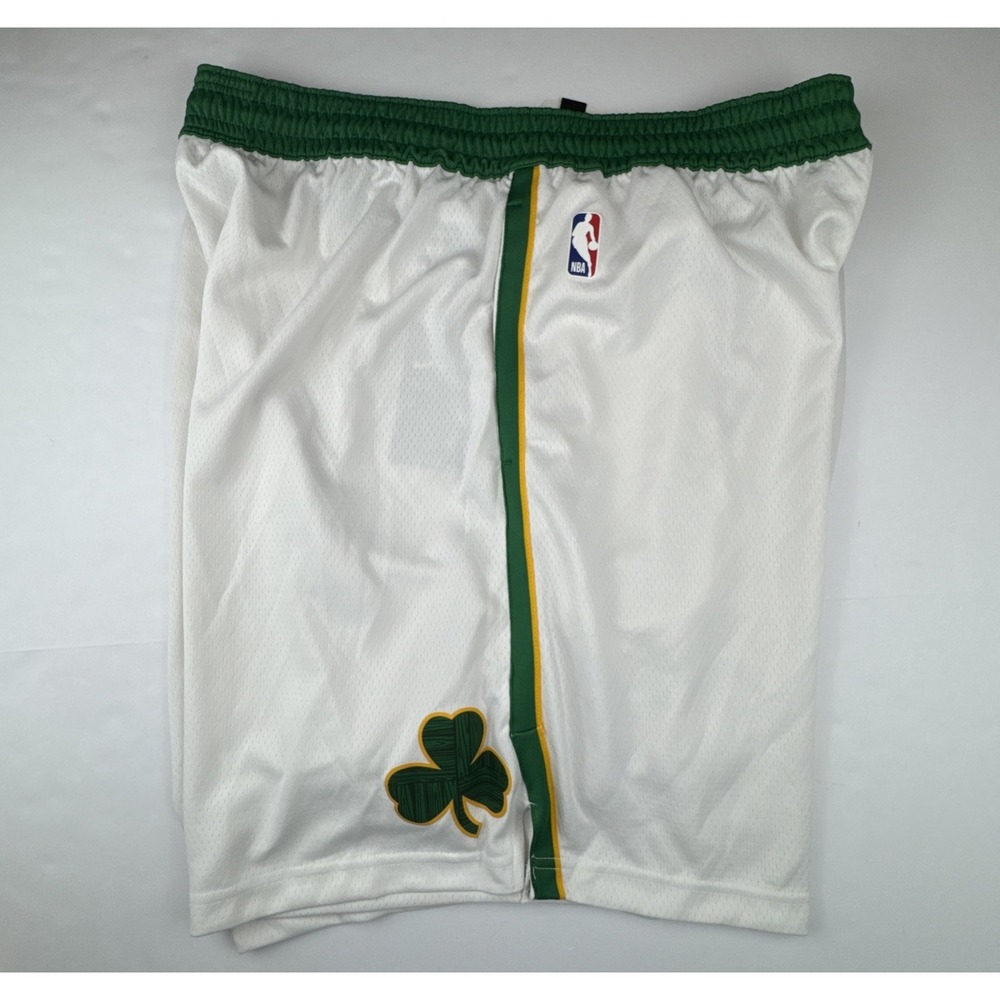 Nike NBA Boston Celtics 2017-18 City Edition Swingman Shorts NWT 3XL 912078-100 - Picture 7 of 14